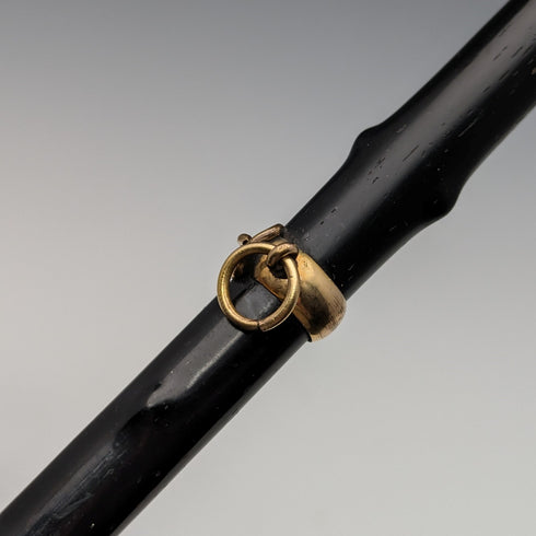 英國古董女式雨傘鍍金手拿包手柄 91 厘米